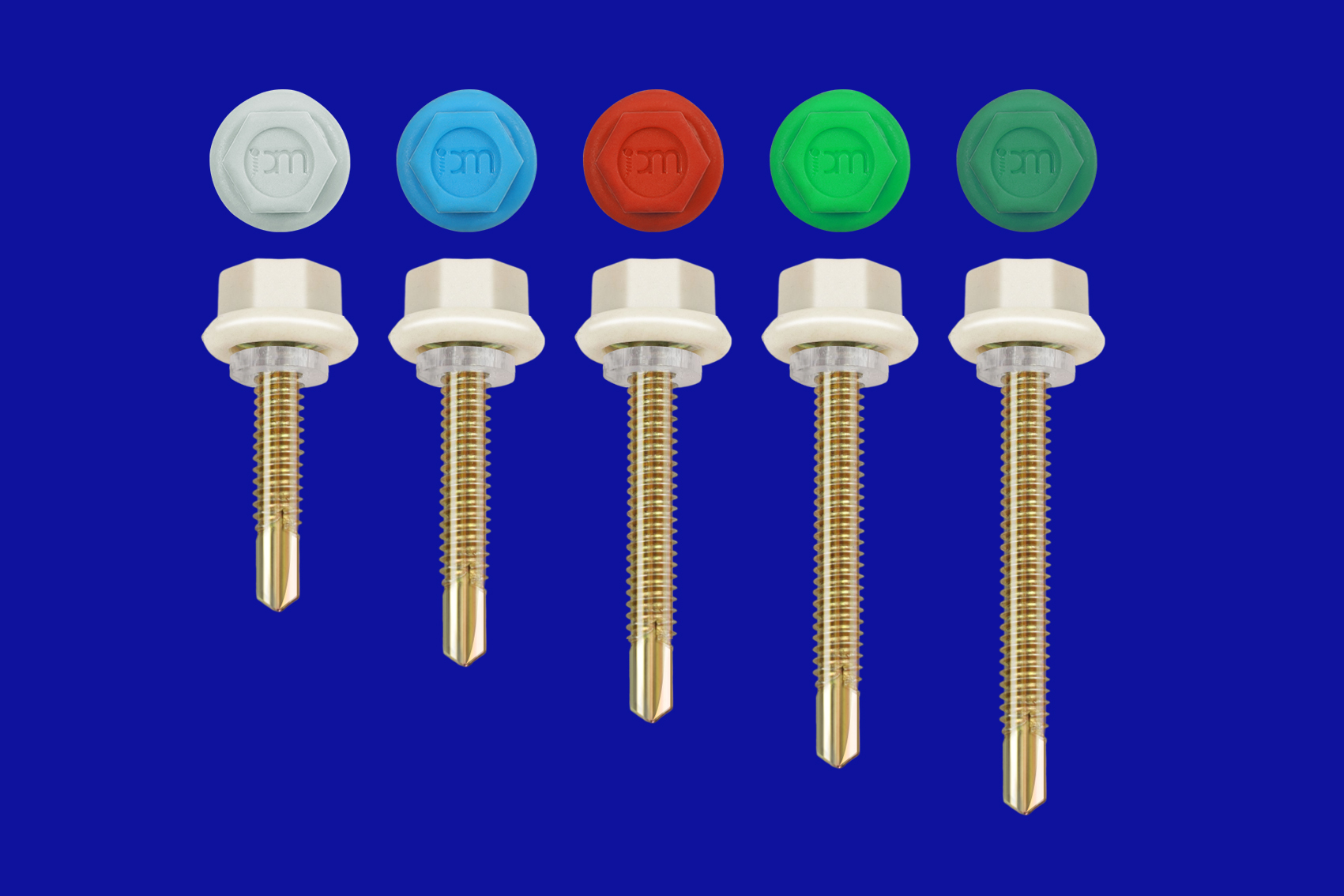 尼龍頭鑽尾螺絲_阳江市得盟五金制品有限公司_得盟制造_尼龍頭螺絲