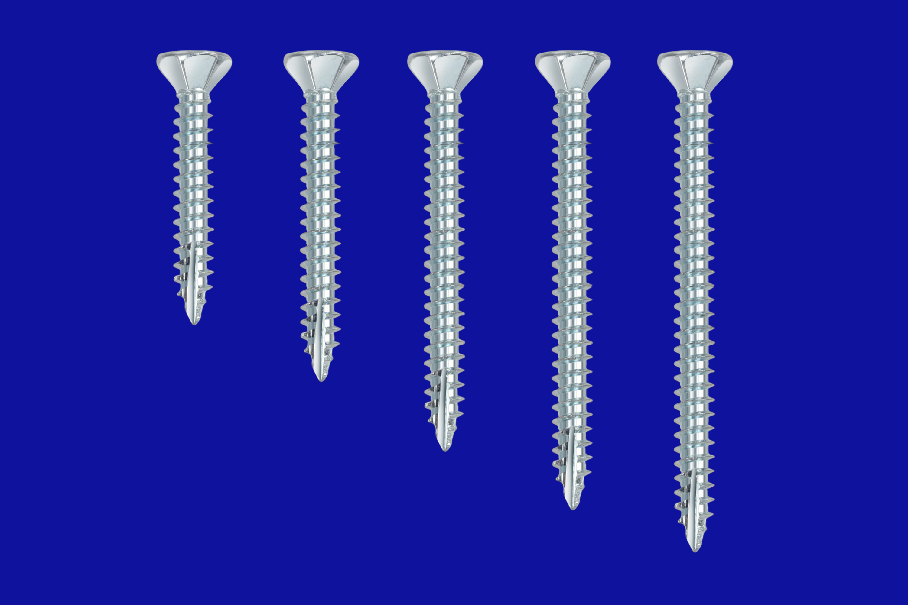 平頭壓花尖割尾木螺絲_阳江市得盟五金制品有限公司_得盟制造_自攻螺丝