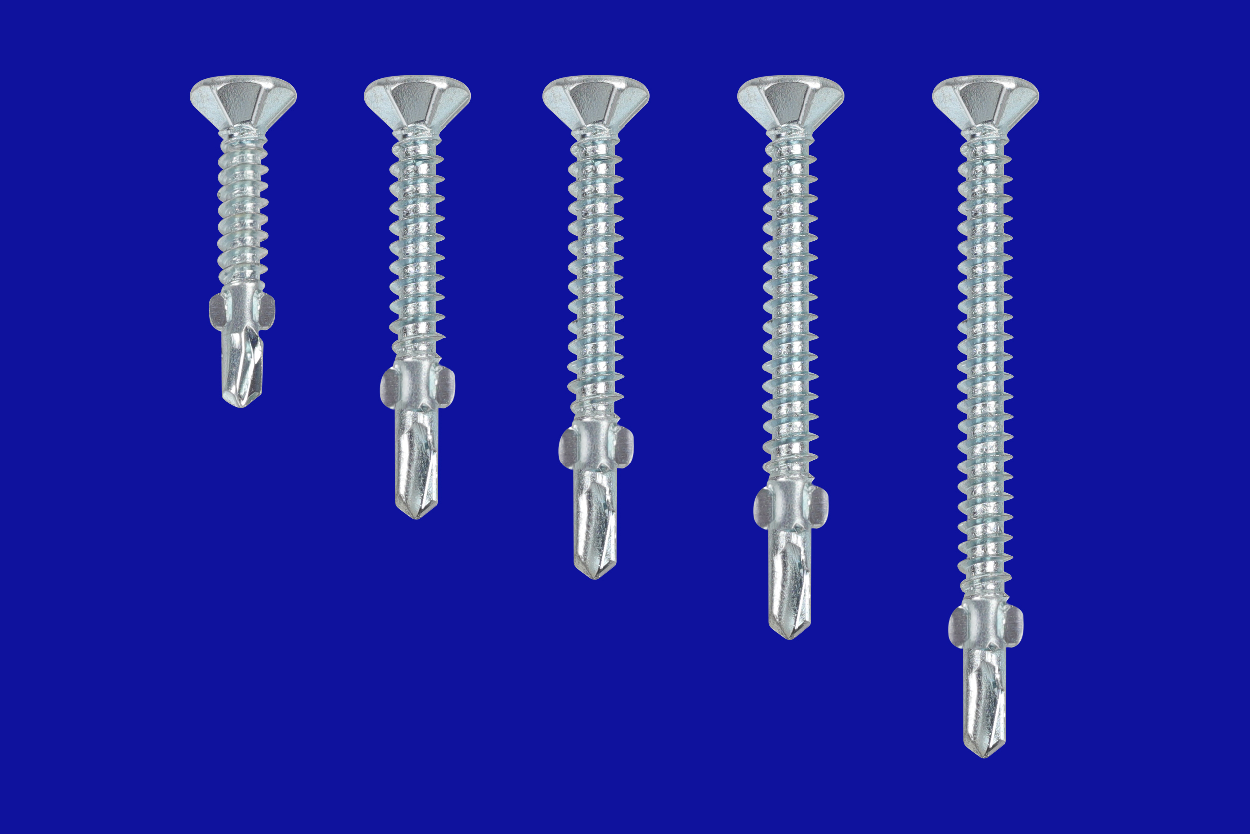平頭壓花夾耳鑽尾螺絲_阳江市得盟五金制品有限公司_得盟制造_鑽尾螺絲